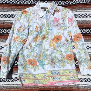 Tommy Bahama Floral Hawaiian Shirt